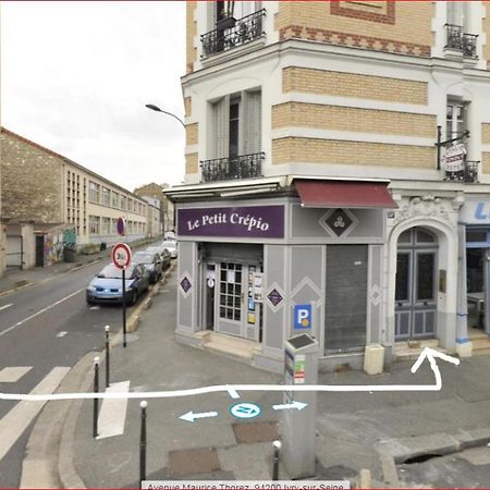 Studio 22M2 A Ivry/Seine-A 200 Metres De Paris. Proche Metro 7 Экстерьер фото